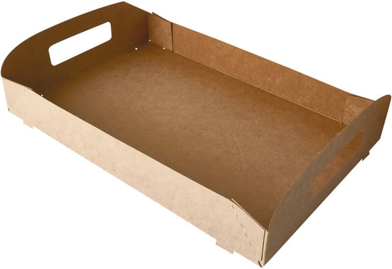 Plateau PAPSTAR Jetable Papier Marron 10 unités