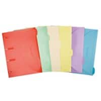 Pochette à documents Tarifold Smartfolders 111305 Carton Fermeture velcro 24,5 (l) x 0,1 (h) cm Assortiment 6 unités