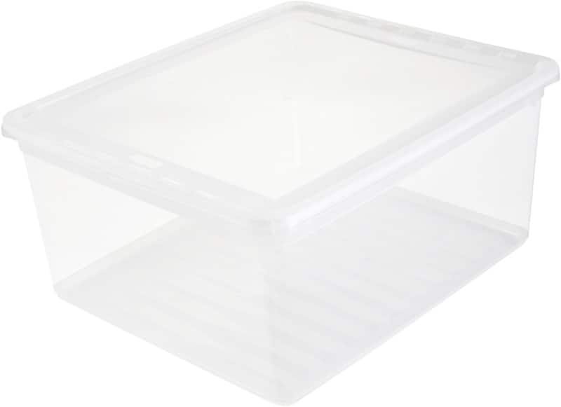 keeeper bea Kunststoff Aufbewahrungsbox 18 L Transparent 33,5 x 39 x 18 cm