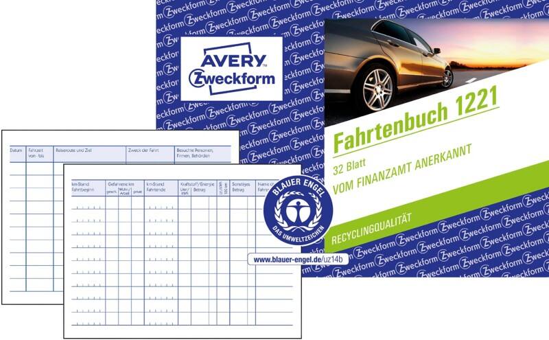 Carnet de voyage Avery Zweckform 1221 A6 Paysage Non perforé 32 feuilles