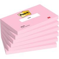 Notes couleurs Post-it 655-PNK Rose 76 x 127 mm (h x l)