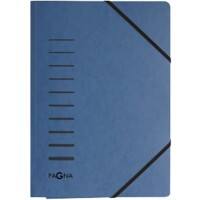Ordnungsmappe PAGNA 24007-02 Pressspan Gummiband 23 (B) x 0,3 (T) x 32 (H) cm Blau