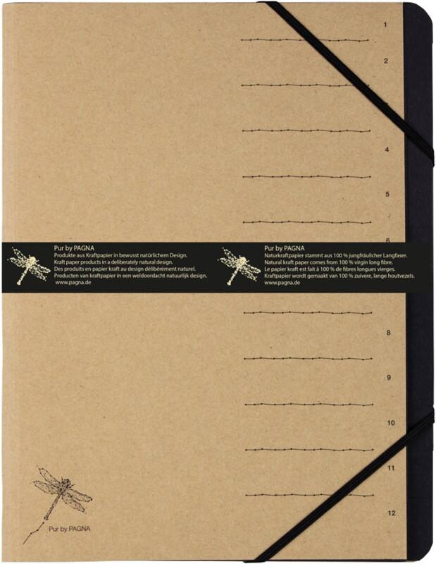 Trieur PAGNA PUR by PAGNA 40061-11 Carton recyclé A4 Beige