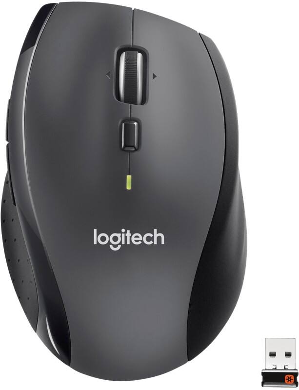 Souris sans fil Logitech Marathon 910-006034 Sans fil sans Bluetooth Noir
