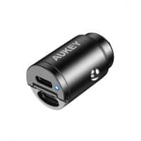 Chargeur de voiture AUKEY CC-A4 filaire Noir