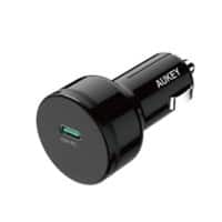 Chargeur de voiture AUKEY CC-Y13 filaire Noir