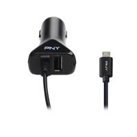 Chargeur de voiture PNY P-DC-UU-K01-04-RB filaire Noir