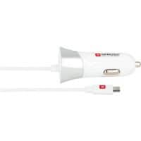 Chargeur de voiture SKROSS 2.900617 filaire Blanc