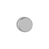 Maul Neodym-Kraftmagnet 6180596 Silber 0,55 x 0,21 cm 10 Stück