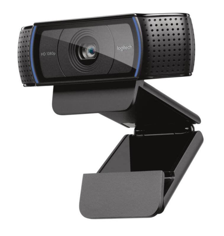 Logitech C920e Webcam 3 Megapixel Schwarz