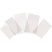 Sachets à fermeture zip avec perforation européenne Tenza B223 Transparent 150 x 100 mm 1 000 unités