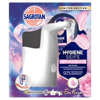 Distributeur de savon pour les mains Sagrotan No Touch Eis Rose 3236715 250 ml