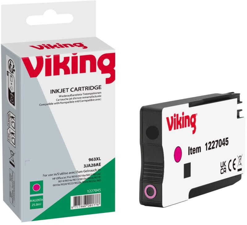 Cartouche jet d'encre Viking 963XL NO963XL Compatible HP Magenta