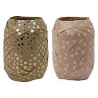 Geschenkband Beige 10 mm (B) x 12 m (L) 2 Stück