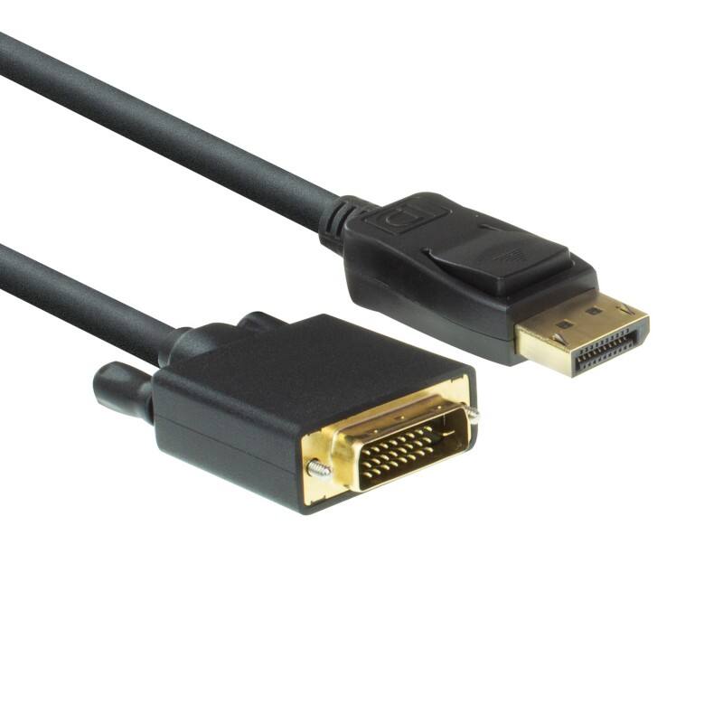 ACT DisplayPort-zu-DVI-Adapter AC7505 Schwarz