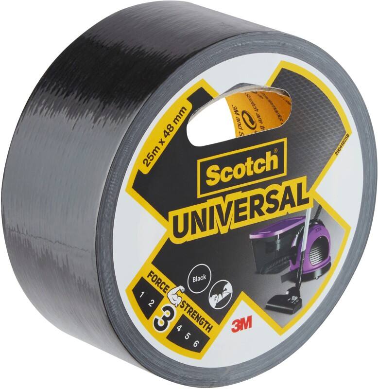 Scotch Klebeband Universal Schwarz 48 mm x 25 m