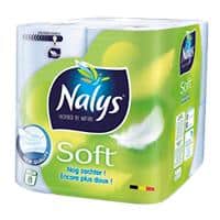 Papier toilette Nalys Soft Hybride 2 épaisseurs Blanc
