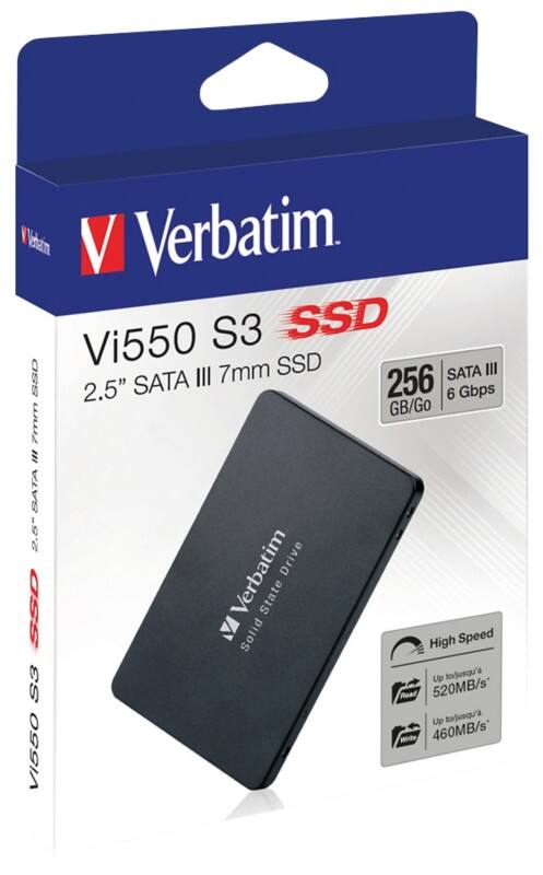 Disque SSD interne Verbatim Vi550 256 Go 49351