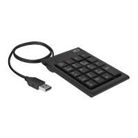 ACT Tastatur AC5480 Numerisch Kabelgebunden Schwarz