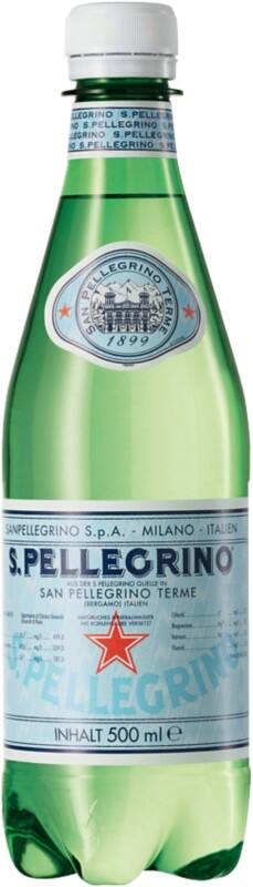 S.Pellegrino Sprudel Mineralwasser EINWEG 500 ml