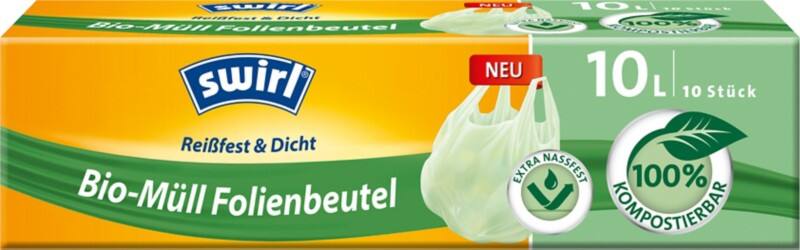 Swirl Müllbeutel 10 L  Transparent 10 Stück