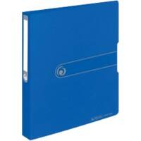 Herlitz Ringbuch 2 Ringe PP (Polypropylen) A4 Blau