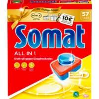 Tablettes pour lave-vaisselle Somat Tout-en-un 57 unités