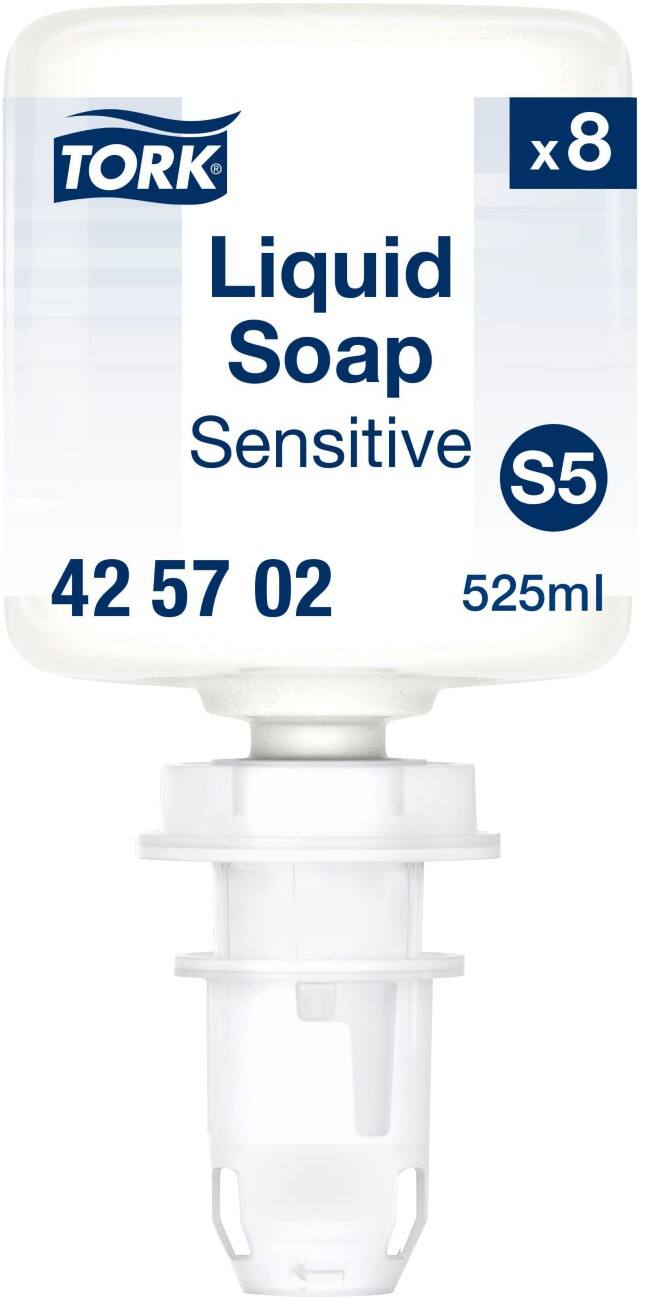 Tork S5 Flüssigseife Nachfüllung Transparent 425702 8 Stück à 525 ml