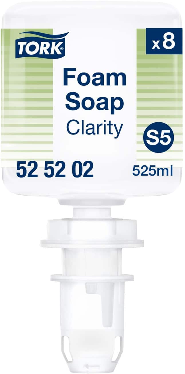 Tork S5 Flüssigseife Nachfüllung Schaumstoff Transparent 525202 8 Stück à 525 ml