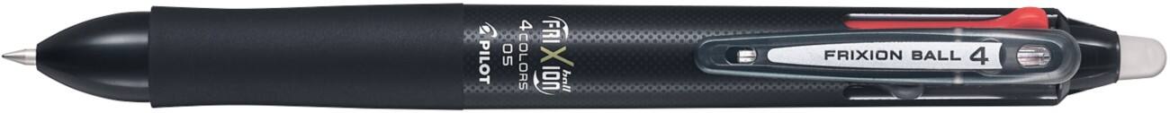 Stylo roller Pilot FriXion Rétractable Rechargeable 4 couleurs