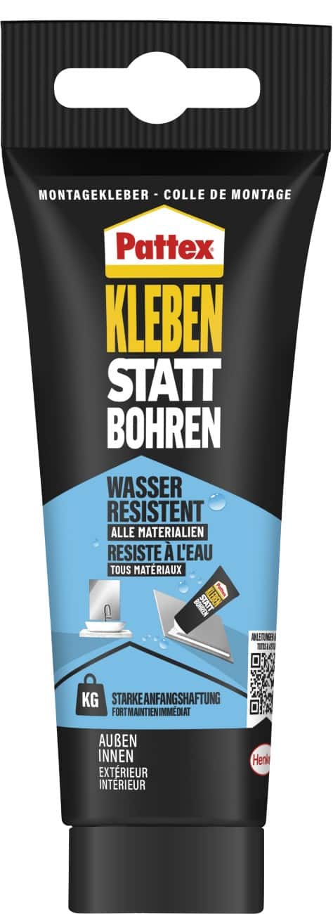 Pattex Kleben statt Bohren Alleskleber Weiß 340 g