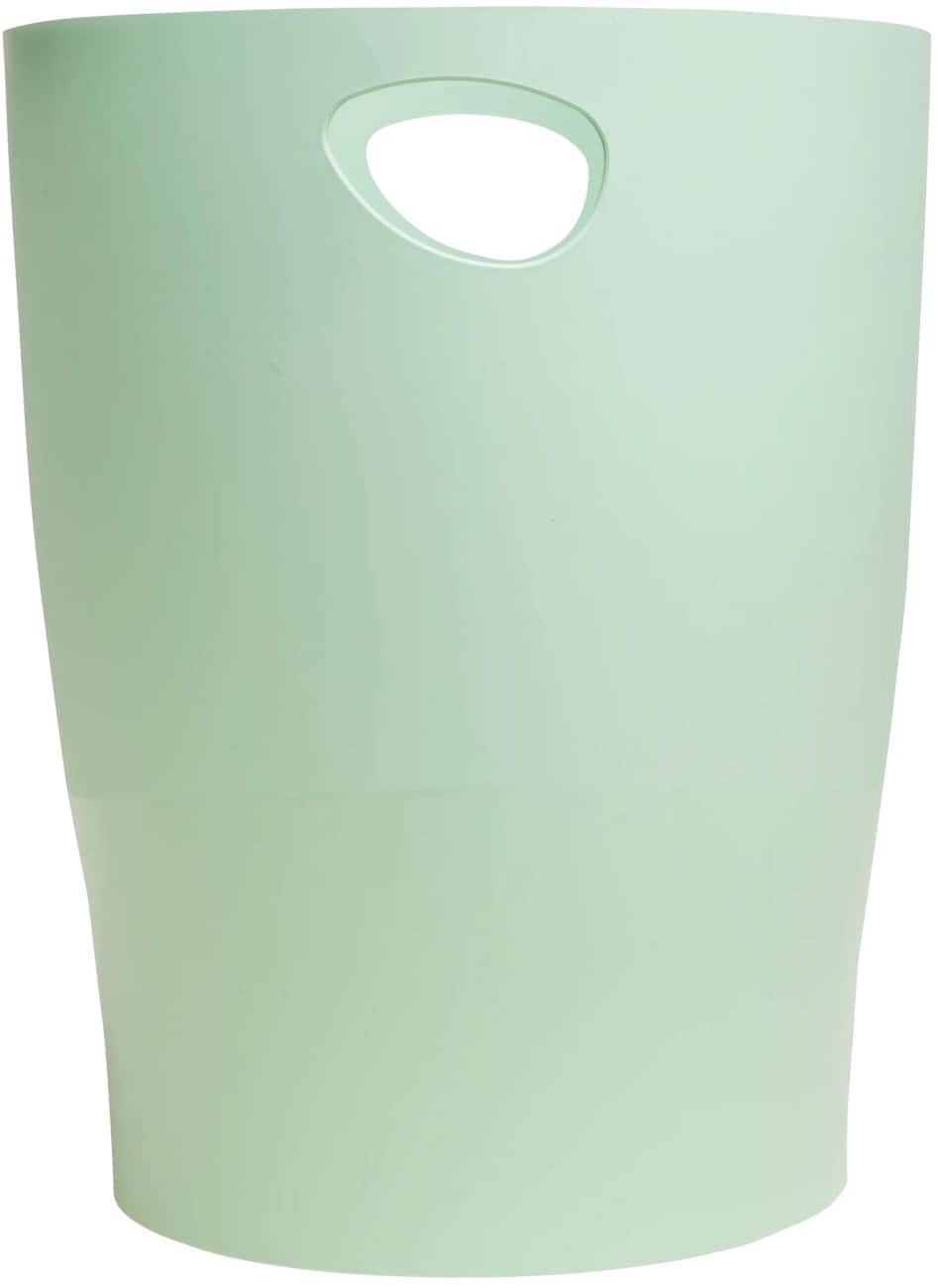Corbeille à papier Exacompta AutentiK Vert sauge PP (Polypropylène)