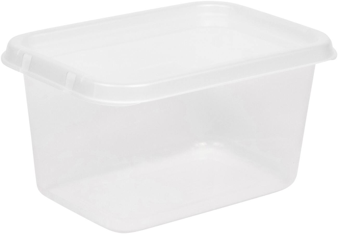 Boîte de rangement Viking Basic PP (Polypropylène) 11 L Avec couvercle Transparent 2 x 3,8 x 2,65 cm 3 unités
