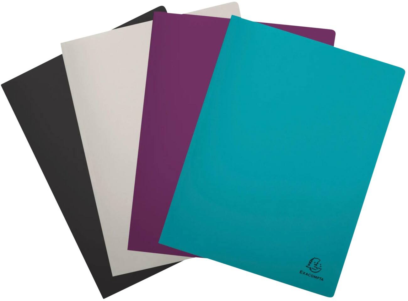 Livre de présentation Exacompta Titane 30 pochettes A4 Assortiment 4 unités