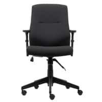 Siège de bureau Realspace Stanley Tissu Noir