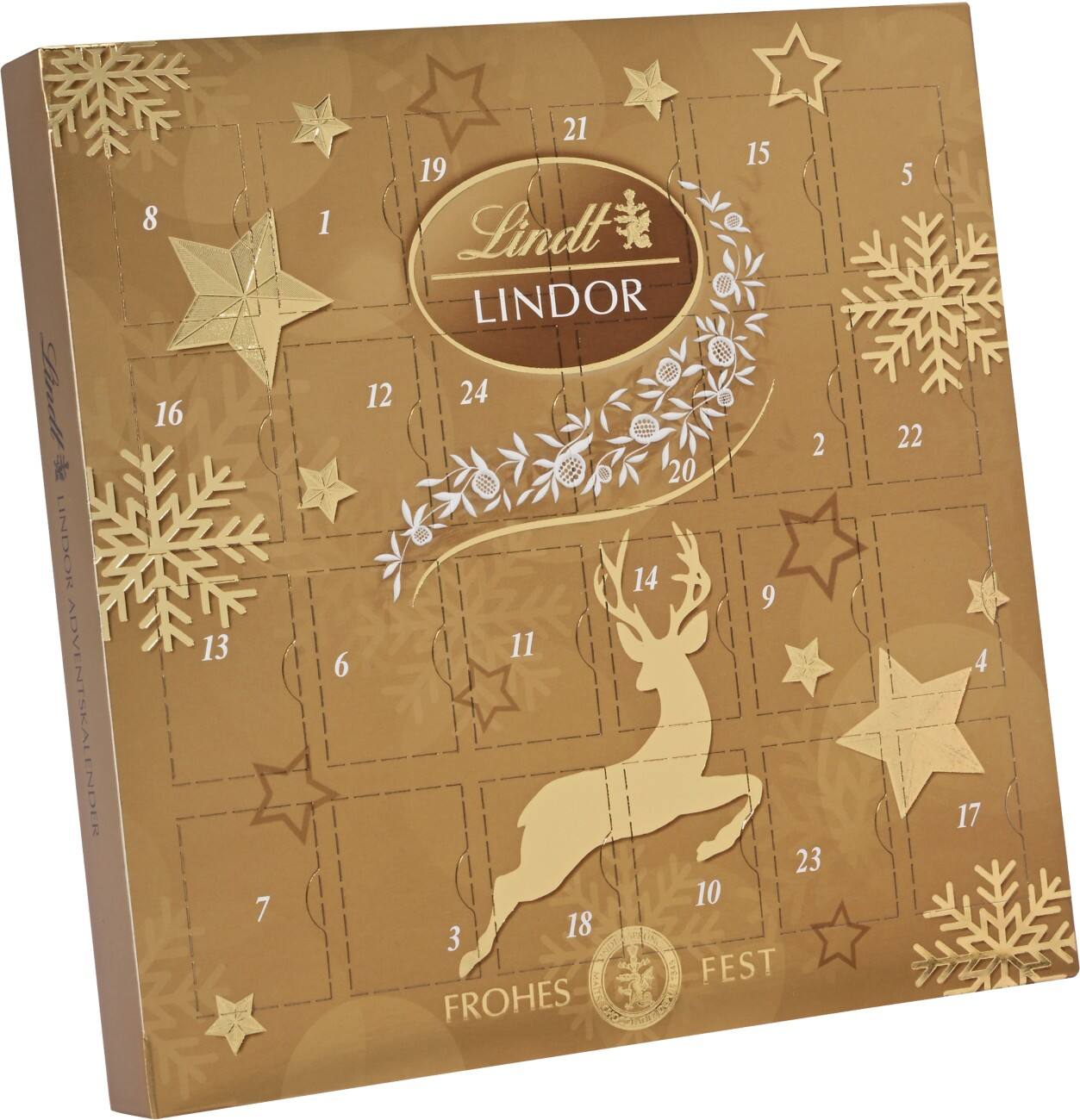 Lindt Lindor Gemischter Adventskalender 109 g