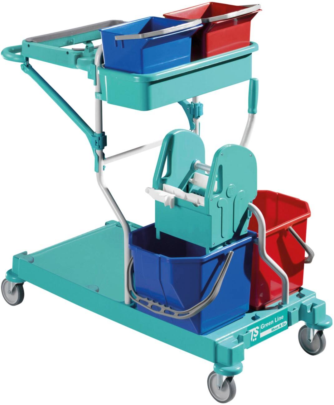 Kärcher Reinigungswagen 66 x 107 x 112 cm Grün Rot