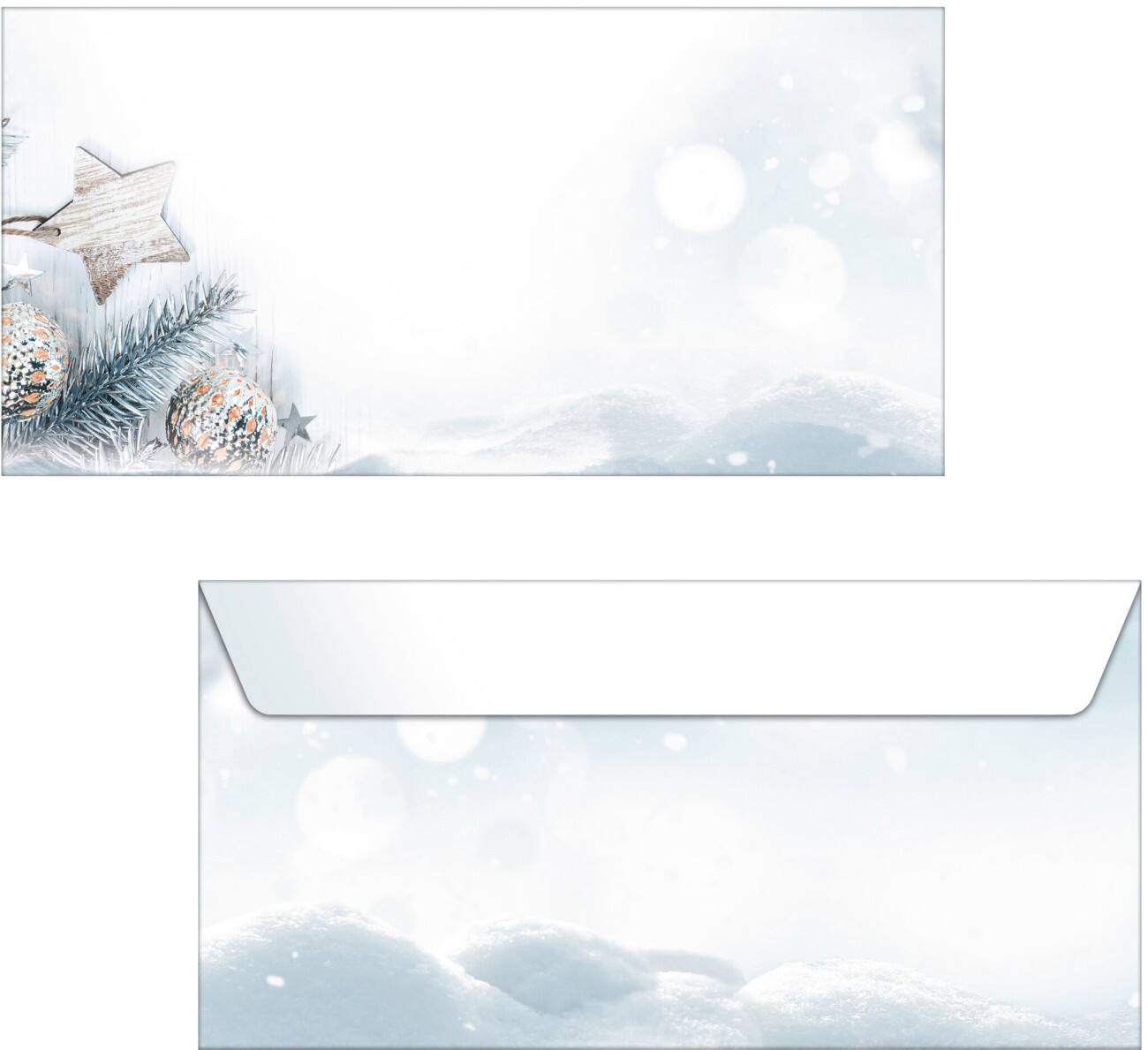 Enveloppes de Noël Sigel Étoiles 0,9 x 11,1 cm Multicolore 25 unités