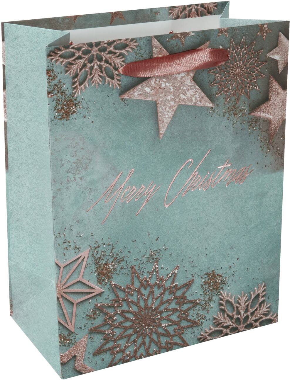 Sac cadeau Sigel Noël Petit Carton, Plastique 18 x 23 x 10 cm 5 unités