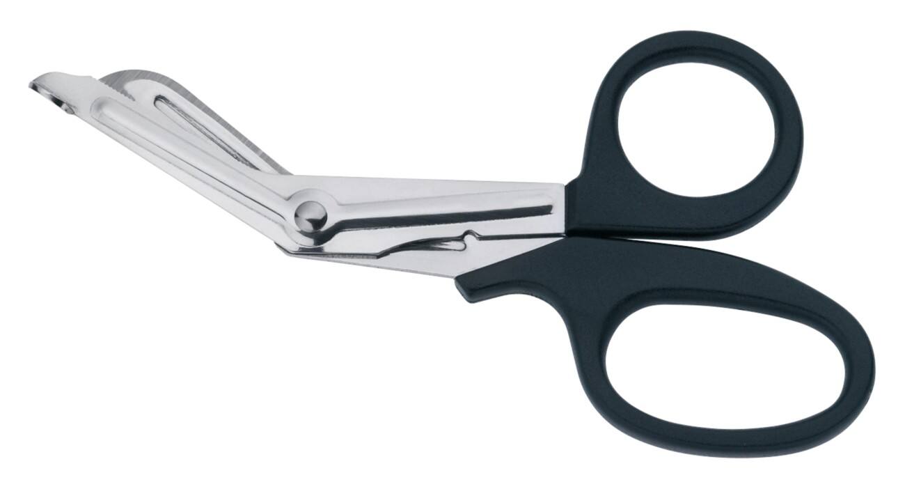Ciseaux de secours First Aid Only 18,5 cm Avec manche en plastique noir