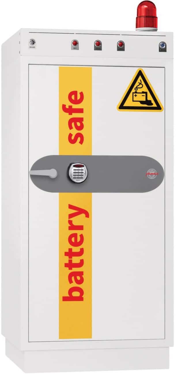 Phoenix Batterietresor Lithium-Ionen (Li-Ion) 199 L Elektronisches Schloss 690 (B) × 710 (T) × 1.385 (H) mm