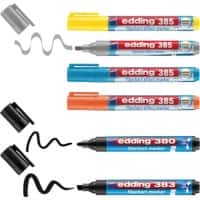 edding Effect 385-380-383 Flipchart-Marker Mehrfarbig 6 Stück