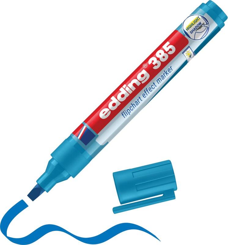 edding Effect 385 Flipchart-Marker Blau