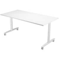 Viking Practic Klapptisch Rechteckig Weiss, Silber 1.600 x 800 x 741 mm