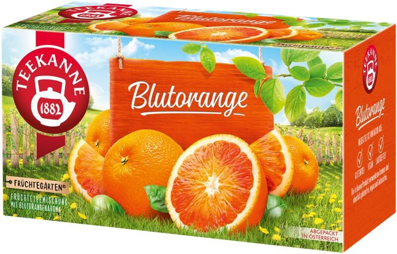 Thé Teekanne Fruit Garden Orange sanguine Sachets 17 unités de 2,5 g