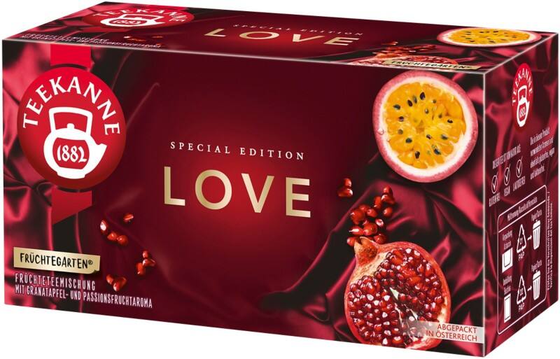 Teekanne Früchtegarten Früchteteebeutel 20 Stück à 2,5 g