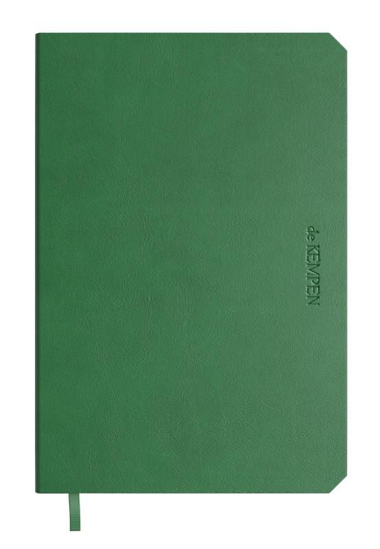Cahier de KEMPEN A6 Ligné Reliure cartonnée Reliure latérale Couverture souple Vert 192 pages