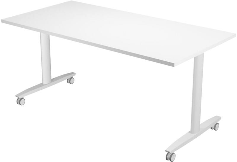 Viking Practic Klapptisch Rechteckig Mattweiss, Weiss 1.600 x 800 x 741 mm
