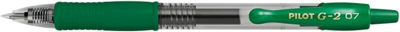Pilot G2 Gelschreiber Grün 0,4 mm Medium Konisch Nachfüllbar