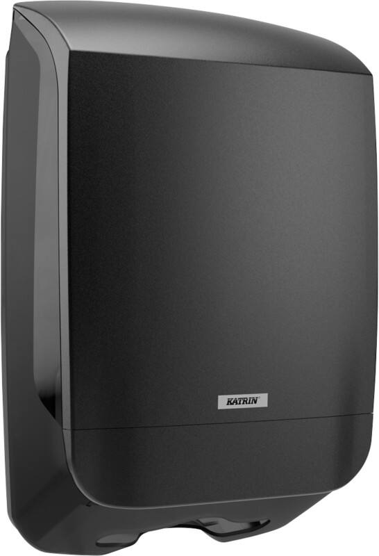 Distributeur d'essuie-mains en papier Katrin Moyen Noir 77434